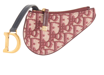 Christian Dior Saddle Coin Purse, front view
